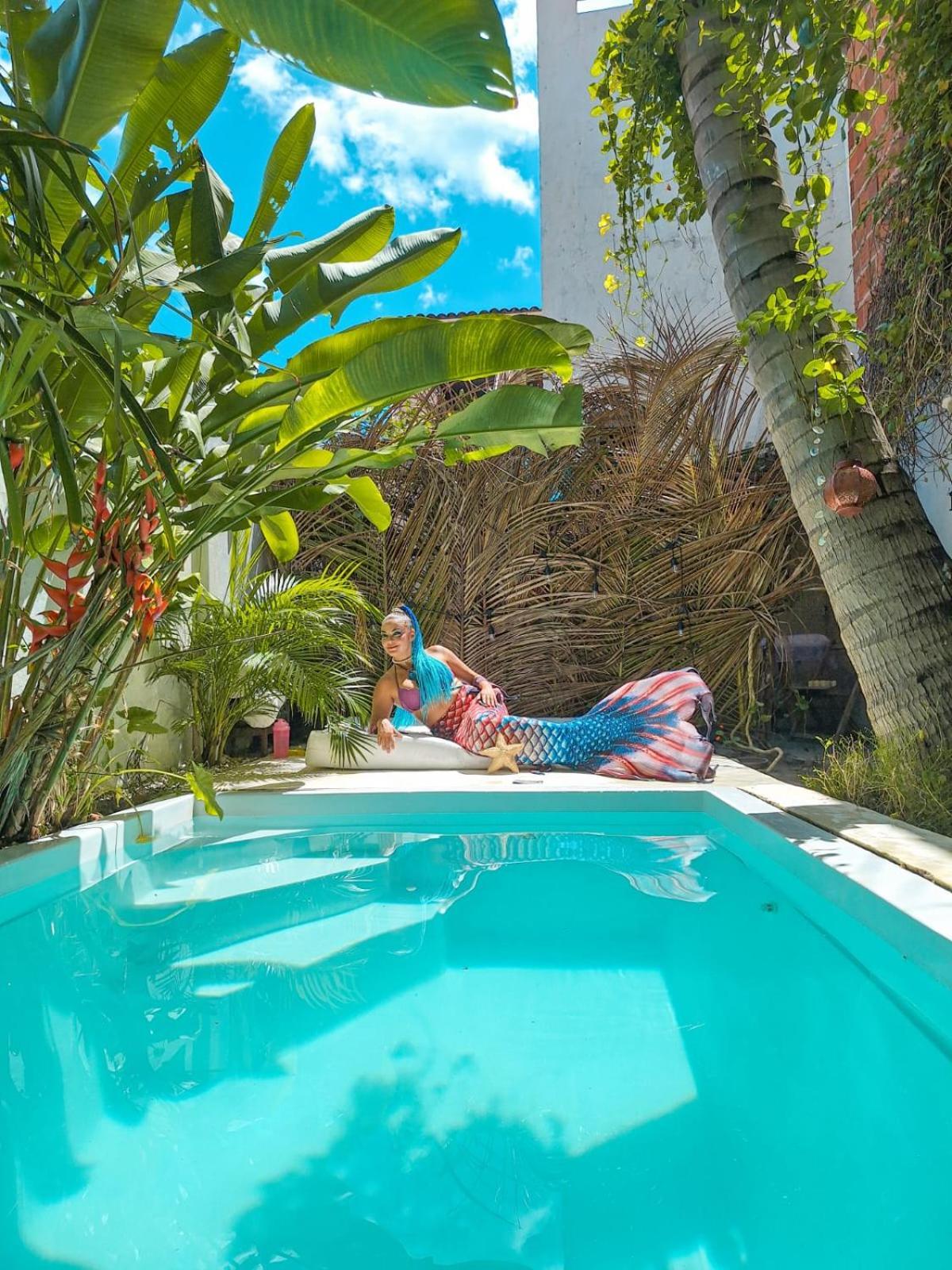 Chale Da Sereia Apart-Hotel Com Cozina Piscina Oasis No Centro De Jericoacoara المظهر الخارجي الصورة